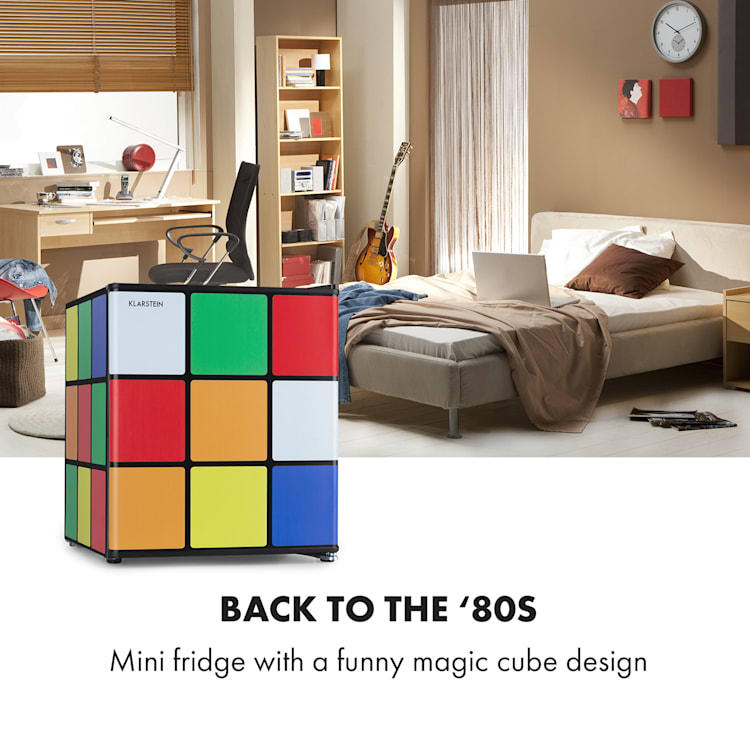 Solve, chladnička, mini bar, EEC F, 48 l