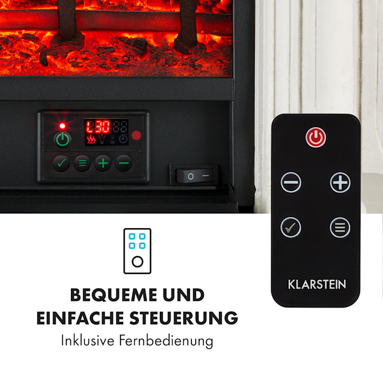 Etna Pozzolana Elektrokamin 1800W Wochentimer Fernbedienung