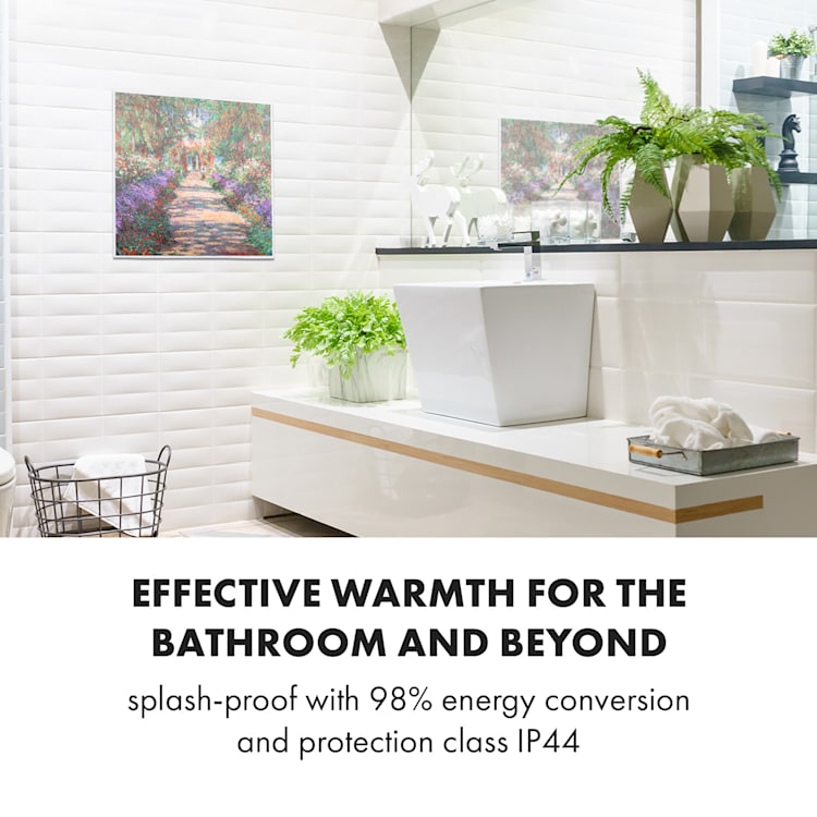 Wonderwall Air Art Smart Infrared Heater 60x60cm 350W App Garden Path 60 x 60 cm / design: garden path