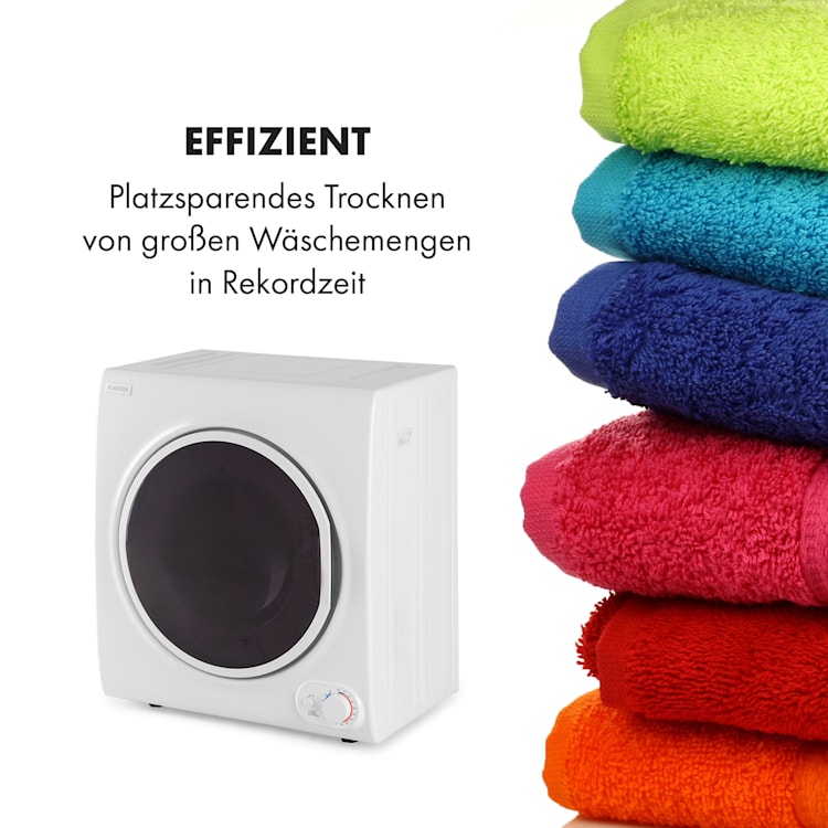 Jet Set 4000 Wäschetrockner Ablufttrockner 1400W EEK C 4kg 60cm Weiß