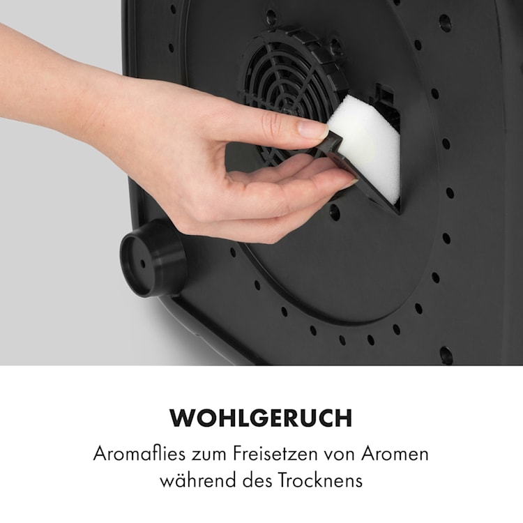 Zap Dry Wäschetrockner 820W 50l Touch-Bedienfeld LED-Anzeige Rot