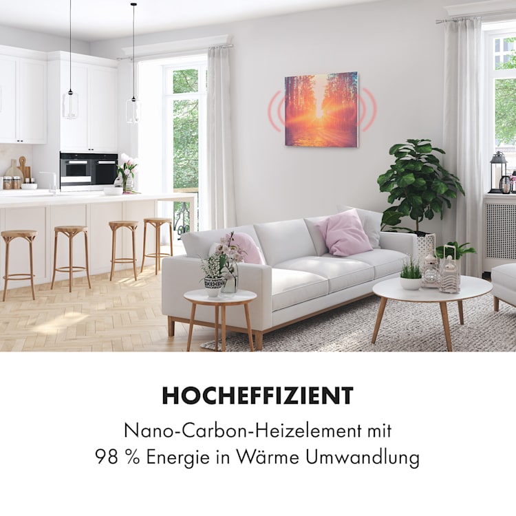 Wonderwall Air Art Infinite 300 Infrarotheizung 60x50 cm 60 x 50 cm / 300 Watt