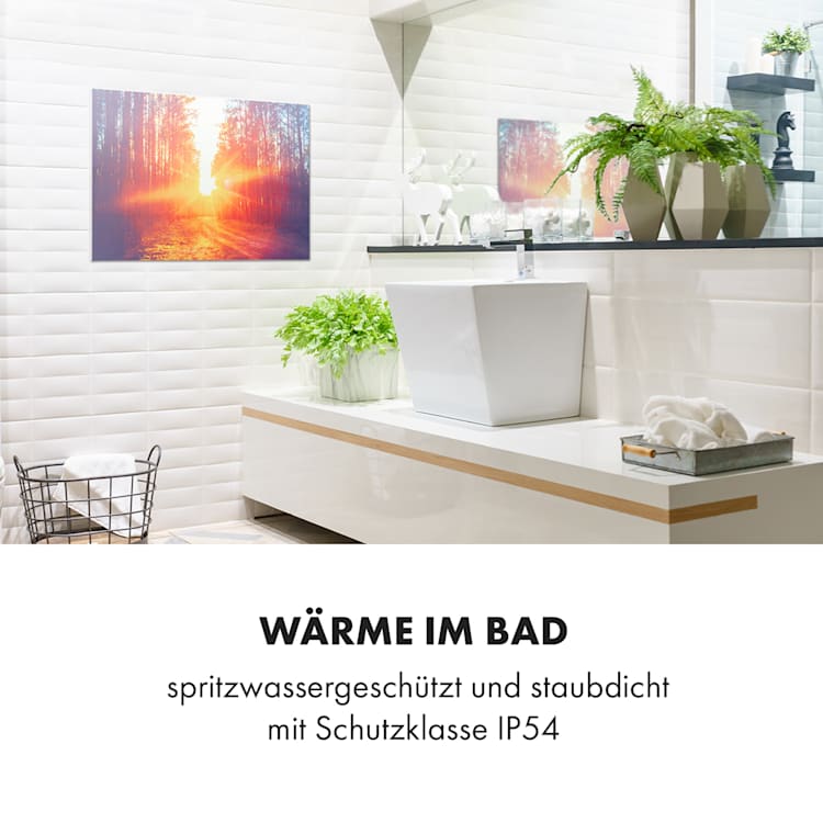Wonderwall Air Art Infinite 580 Infrarotheizung 90x60 cm 90 x 60 cm / 580 Watt