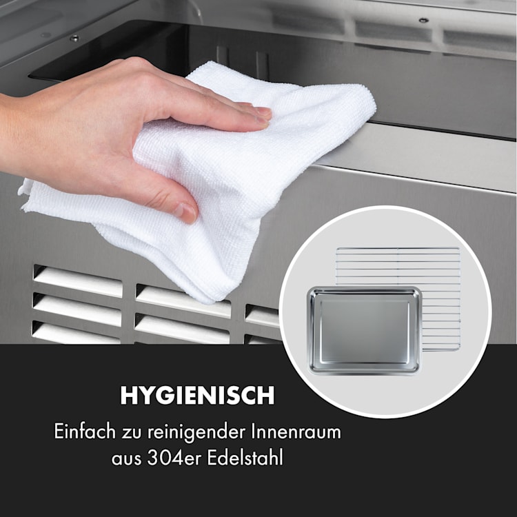 Steakhouse Pro Fleischreifeschrank 1 Zone 98 Ltr 1-25°C Touch Edelstahltür