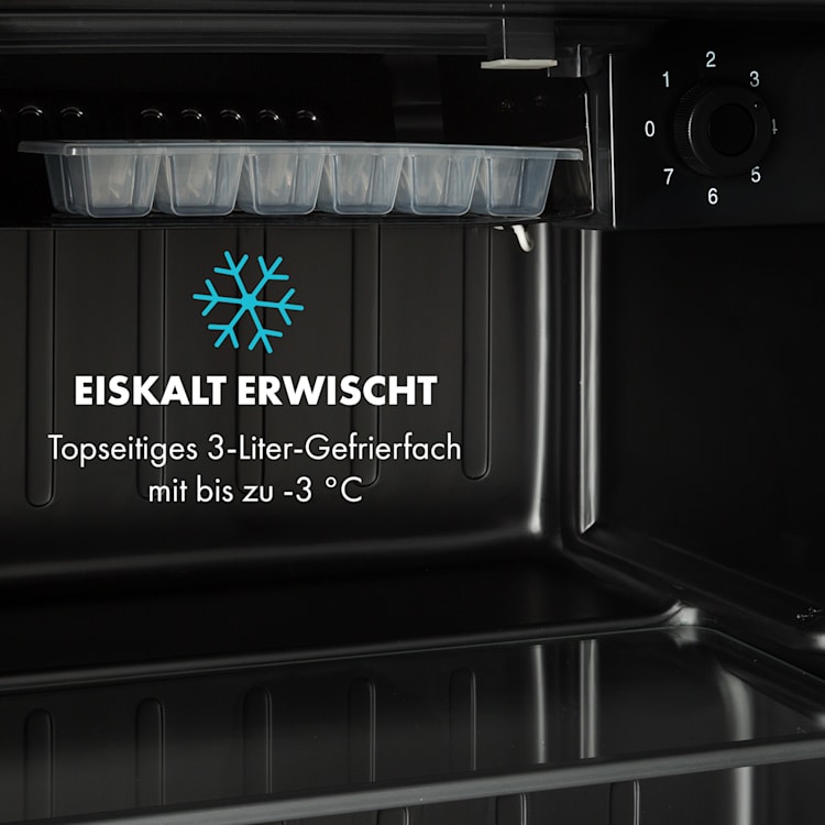 Obsidian Kühlschrank 46 Liter Gemüsefach 48 Ltr