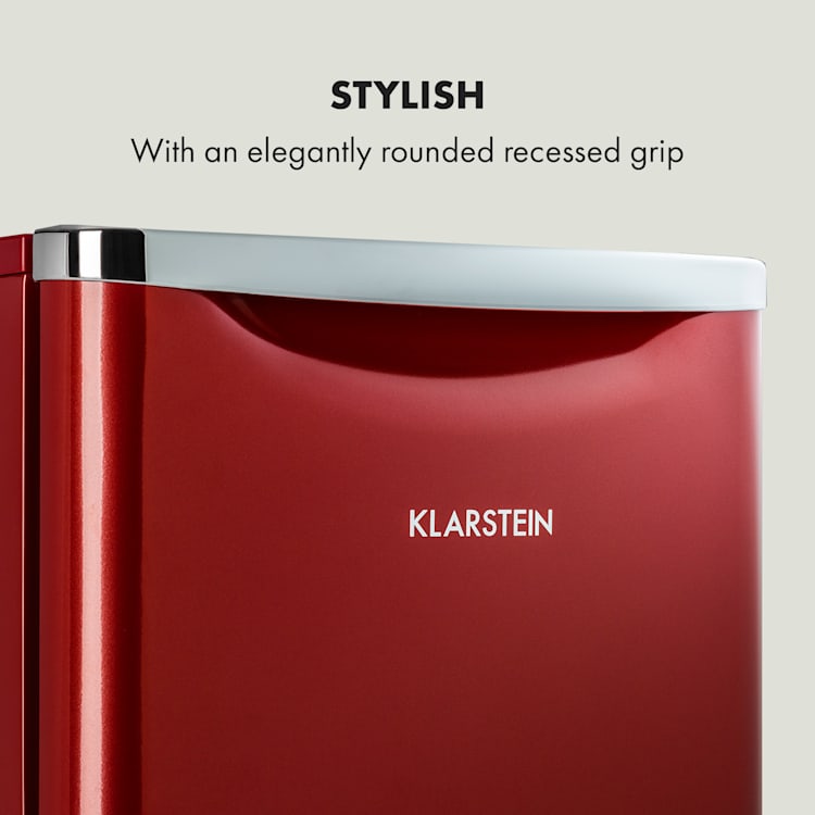Yummy Refrigerator with Freezer Compartment 90 Litres 42dB 90 Ltr | Red