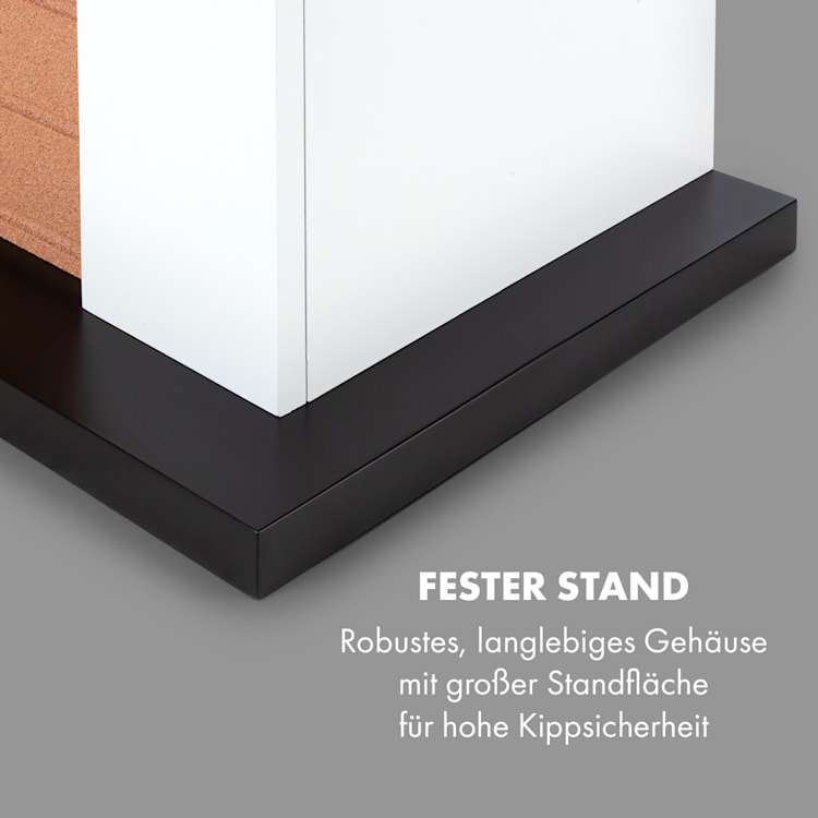 Phantasma Brickline Ethanol-Kamin 3,4 kW Backstein-Optik MDF