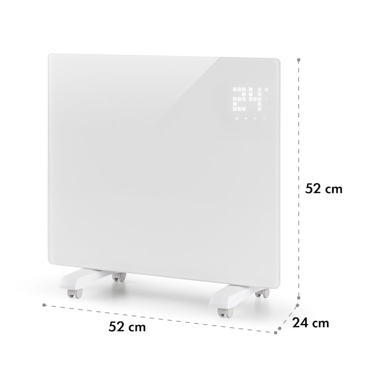 Bornholm, Single Smart, Convection Heater, 1000W, App Control, White White
