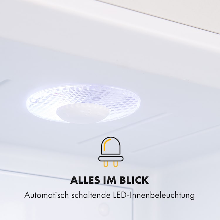 Happy Hour Minibar 5-15°C EEK G lautlos 23dB LED-Licht 23 Ltr | Weiß