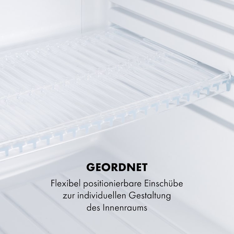 Happy Hour Minibar 5-15°C EEK G 25dB LED-Licht 30 Ltr | Weiß