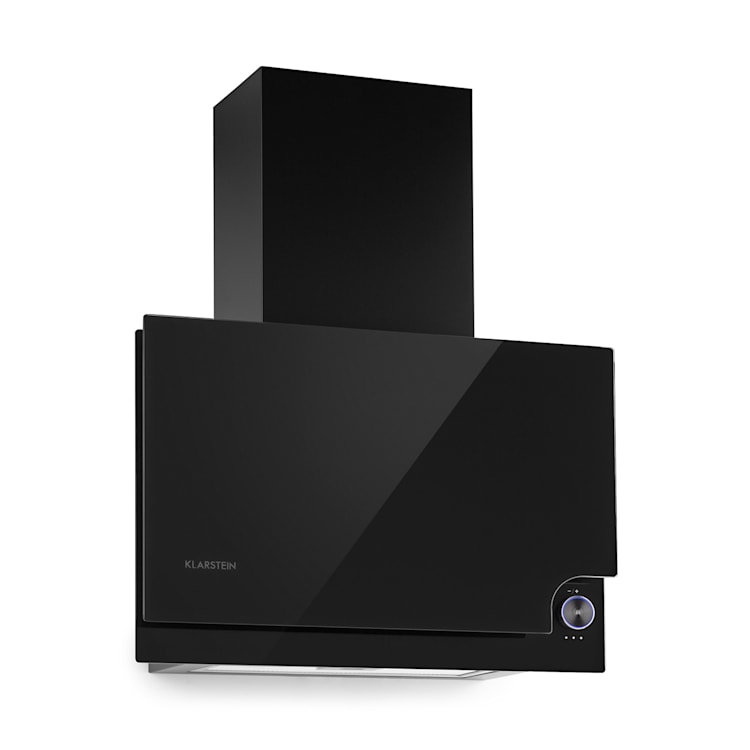 Amelia Extractor Hood 123 W 60x48x23.5cm LED Touch-sensitive Rotary knob black 60 cm | Black