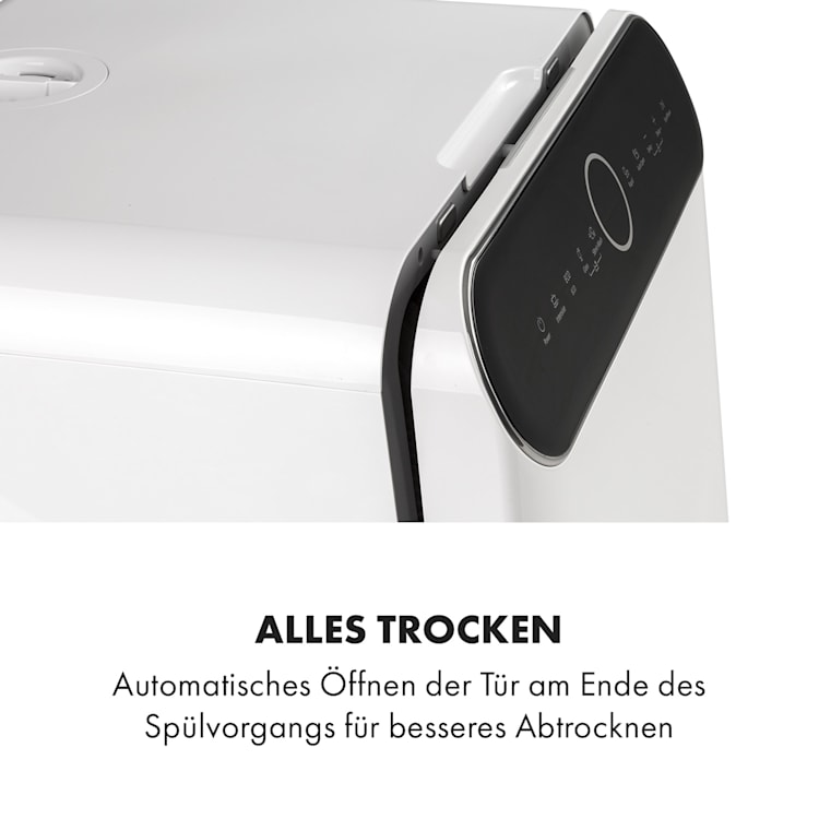 Oceana Geschirrspüler freistehend installationsfrei 2 Gedecke 860W EEK F