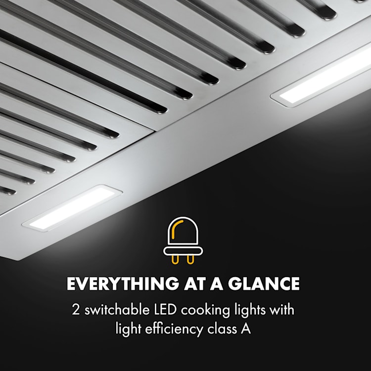 Purista Americana, Extractor Hood, Baffle Filter, 306 m³ / h