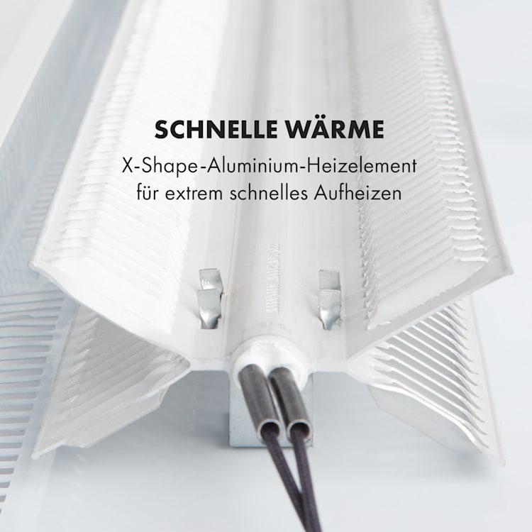 Bansin Smart 1500 Konvektionsheizgerät 1500W App-Steuerung 1500 W | Weiß