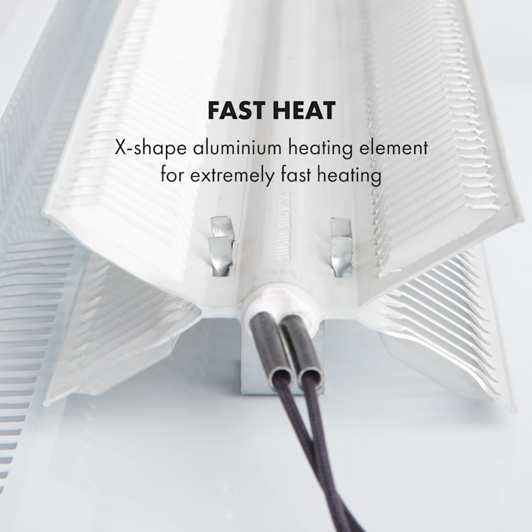 Bansin Smart 1500, konvektor, 1500W, vezérlés alkalmazás segítségével Fekete | 1500 W
