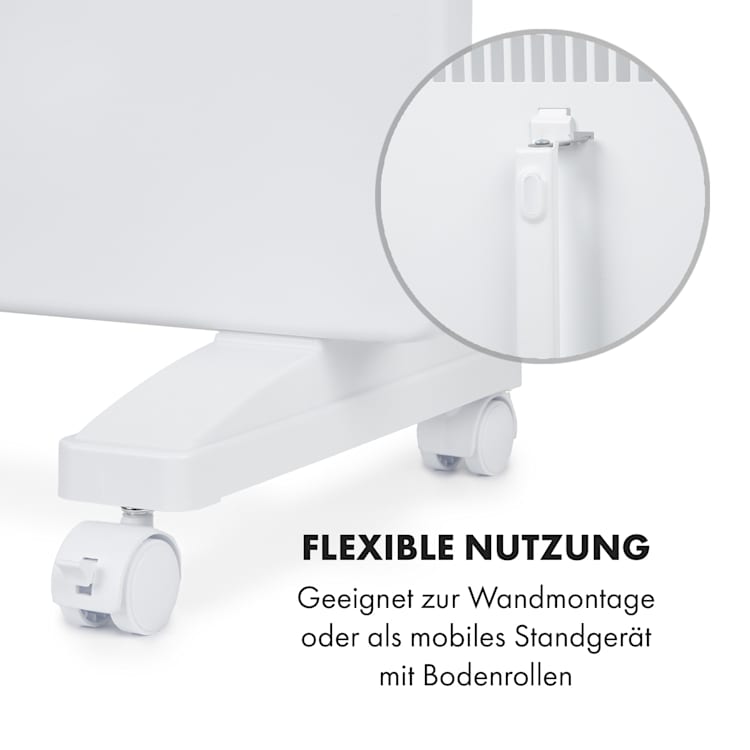 Bansin Smart 2500 Konvektionsheizgerät 2500W App-Steuerung 2500 W | Weiß