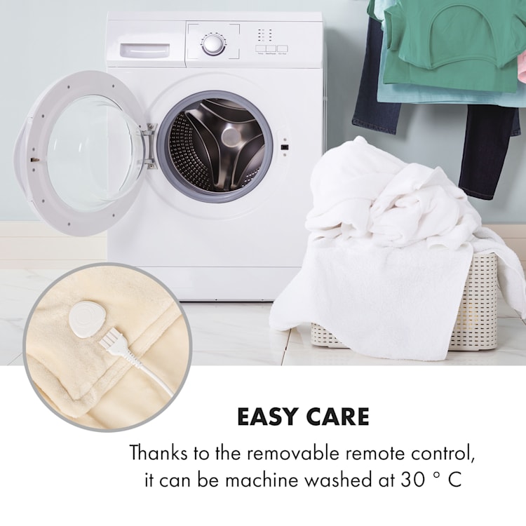 Slanket Manta eléctrica con mangas 120W 155x180cm Coralina de fibra