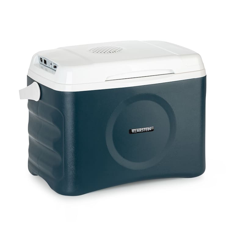 BeerBelly 21 Elektrische Kühlbox Kühl-& Warmhaltefunktion USB-Port ECO-Modus Blau