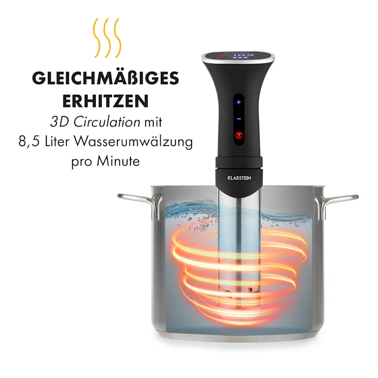 Quickstick Smart Sous Vide Pumpe 3D Circulation 20-95 °C