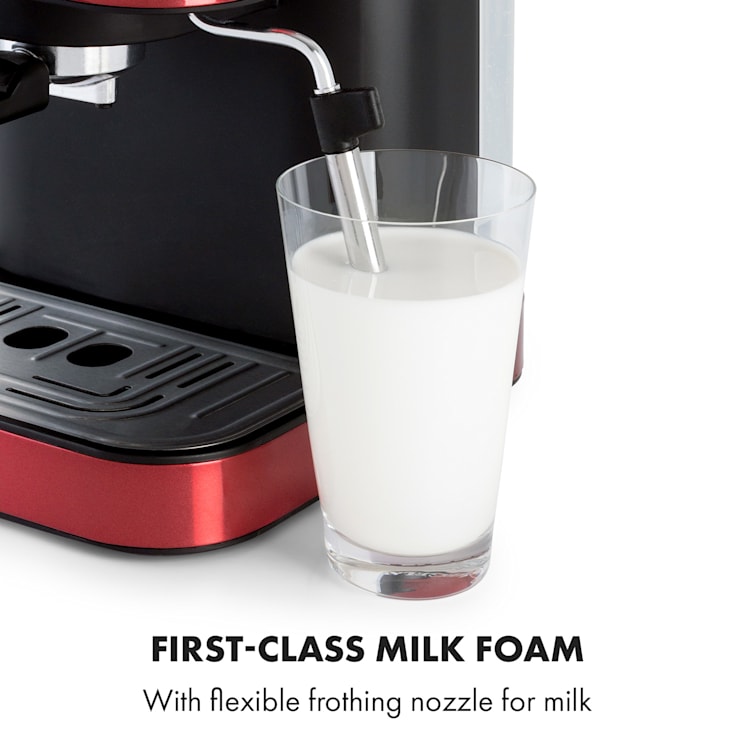 Arabica Espressomaskin 1050W 15 Bar 1,5l touchpanel ädelstål