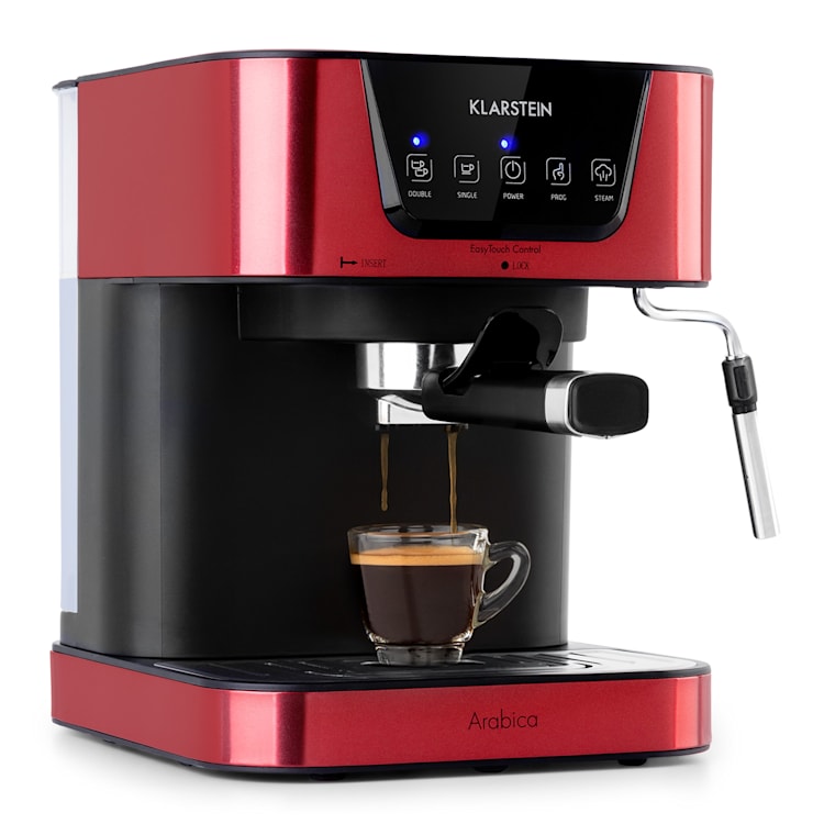 Arabica Espressomaskin 1050W 15 Bar 1,5l touchpanel ädelstål