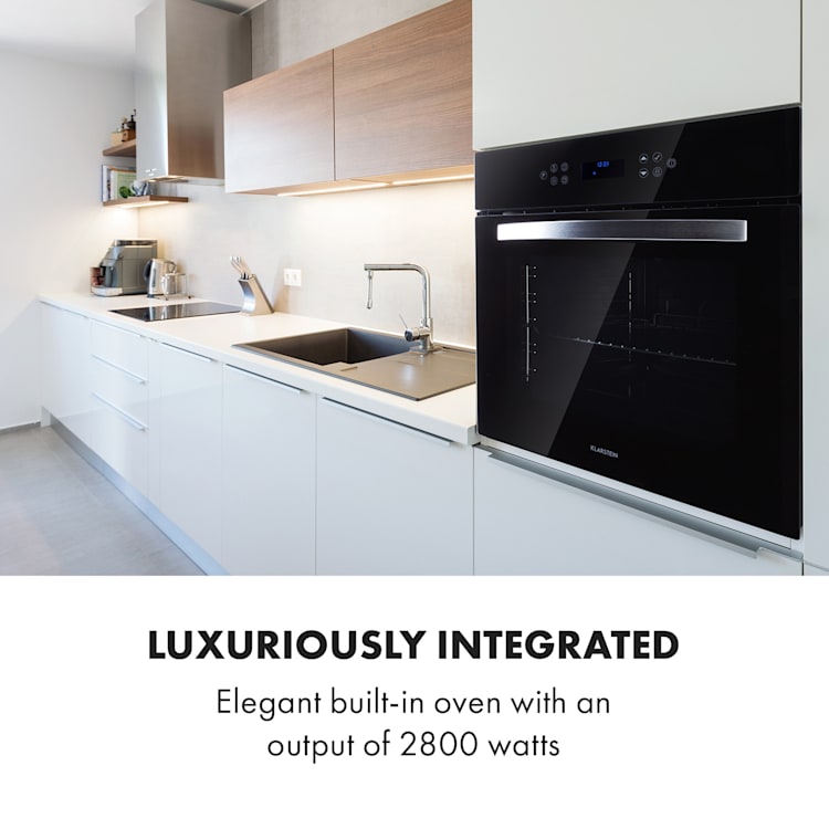 Bernadin, elektromos beépített sütő, 2800 W, 70 l, 50 - 250 ° C, A + energiaosztály
