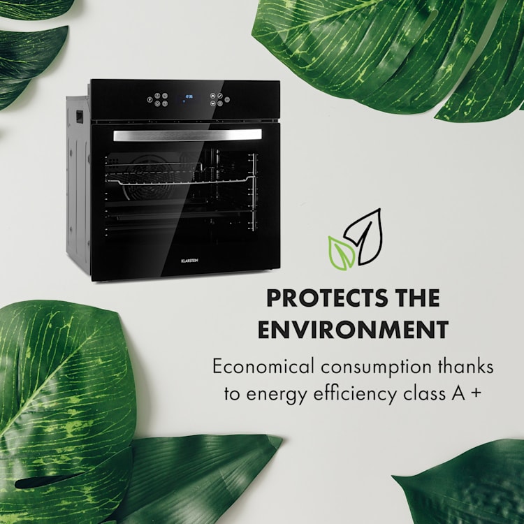 Bernadin, elektromos beépített sütő, 2800 W, 70 l, 50 - 250 ° C, A + energiaosztály