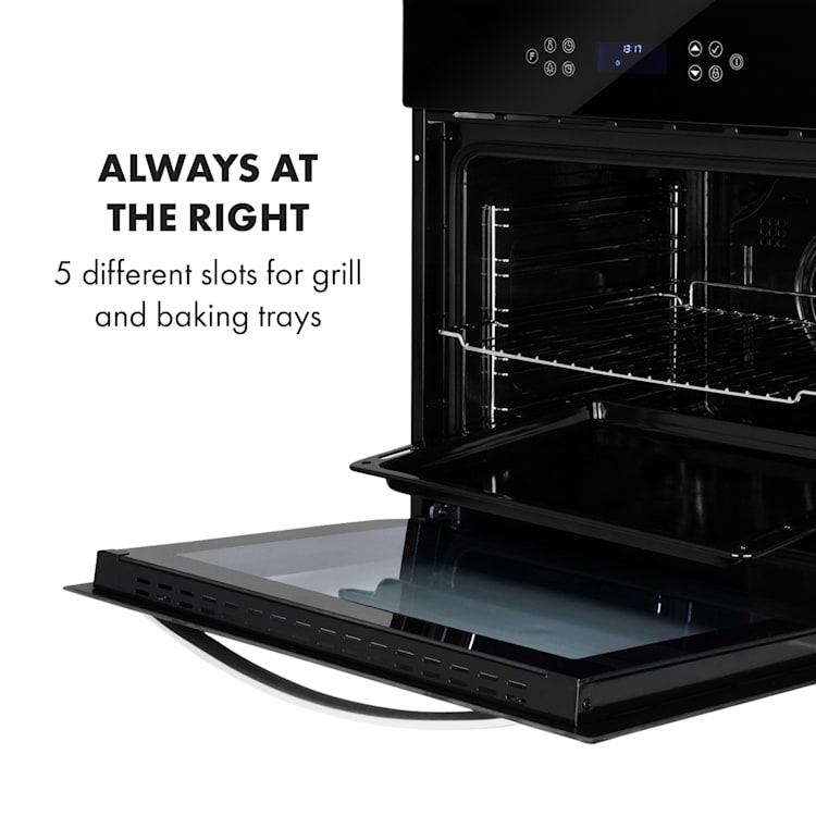 Bernadin, elektromos beépített sütő, 2800 W, 70 l, 50 - 250 ° C, A + energiaosztály
