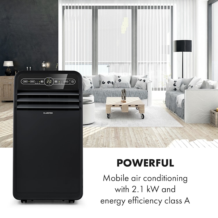 Metrobreeze New York Smart 7k, Mobile Air Conditioner, 7000 BTU / 2.1 kW, EEC A, Remote Control 7000 BTU | Black