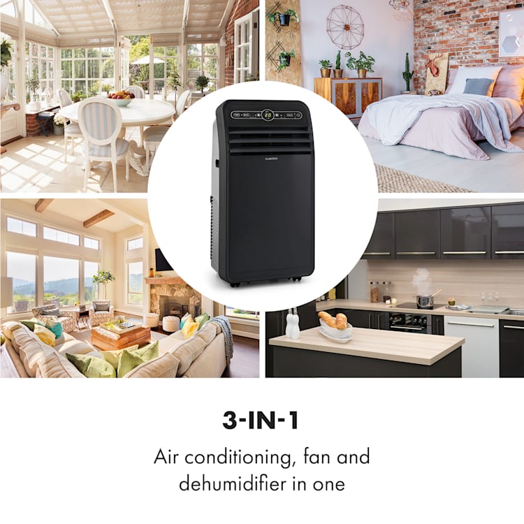 Metrobreeze New York Smart 7k, Mobile Air Conditioner, 7000 BTU / 2.1 kW, EEC A, Remote Control 7000 BTU | Black