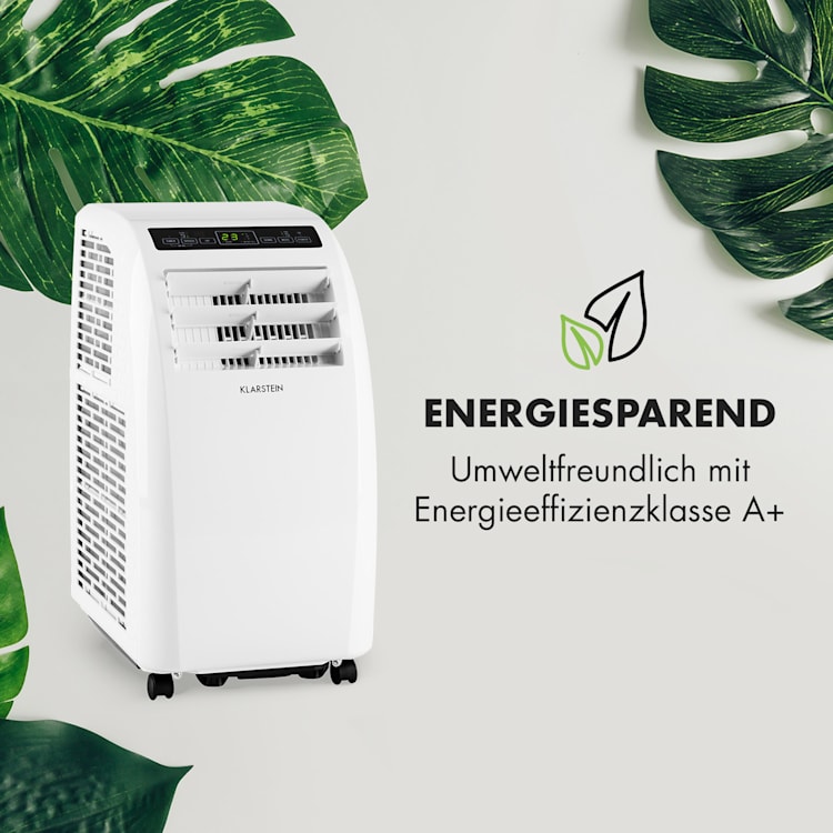 Metrobreeze Rom Smart mobile Klimaanlage 10.000 BTU / 3,0 kW EEC A+ Fernbedienung Weiß