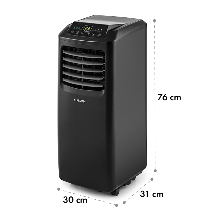 Pure Blizzard Smart 9k, mobil klíma, 9000 BTU / 2,6 kW, A energiahatékonysági osztály, távirányító 9.000 BTU | Fekete