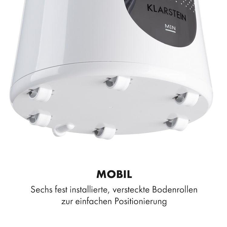 Skyscraper Frost Luftkühler 45 W 7 Liter 2 Kühlakkus mobil Weiß