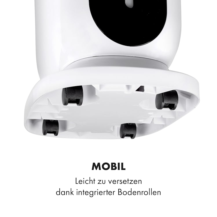 Polar Tower Smart Ventilator Luftkühler 7L 85W Fernbedienung 5x Eispack Weiß