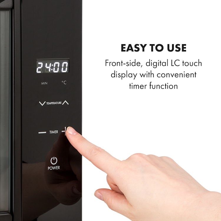 Mega Jerky, Food Dehydrator, 650W, 50-80 ° C, LC Touch Display, Timer