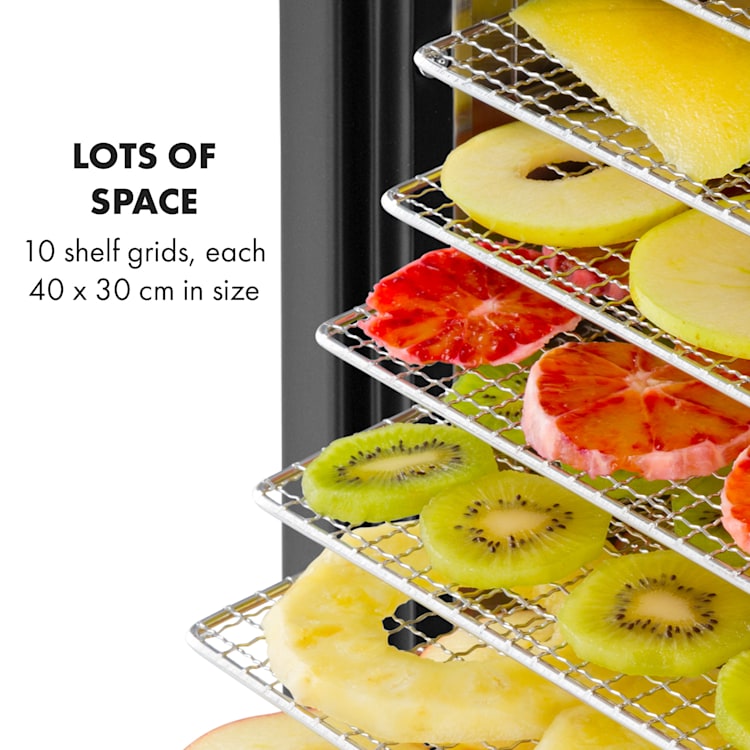Mega Jerky, Food Dehydrator, 650W, 50-80 ° C, LC Touch Display, Timer
