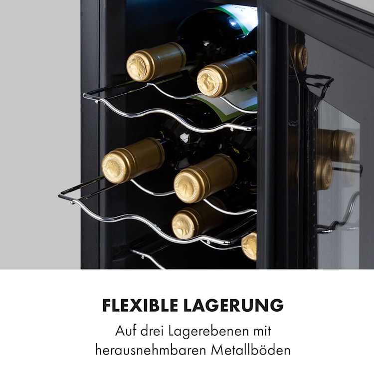 Bellevin 6 Uno Weinkühlschrank 17 Liter 11-18 °C SingleZone LED