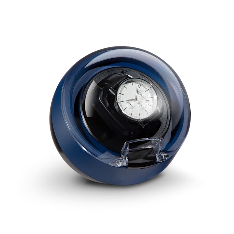 St. Gallen ll Premium, portaorologi, 4 velocità, 3 modalità di rotazione Blu