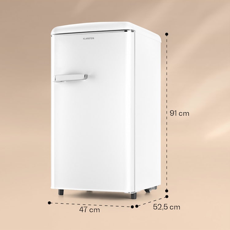 Laika 60L Gefrierschrank 60 Liter 3 Schubladen Temperatur: -18 bis 0 °C Creme