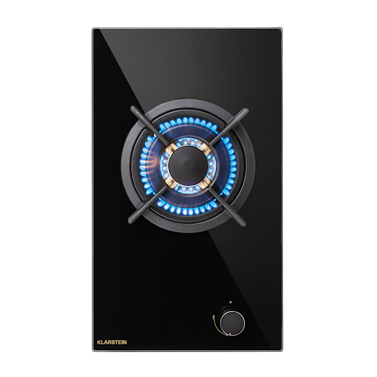 Goldflame Gaskochfeld 1 Wokbrenner Glaskeramik 1