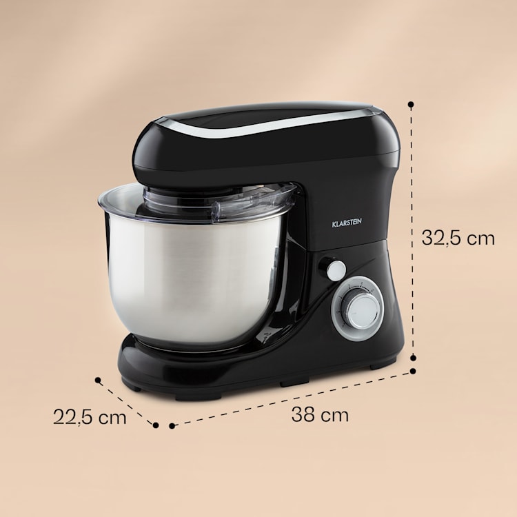 Procesador de alimentos Bella Pico 2G 1300W 1,7HP 6 Pasos 5 Litros Negro