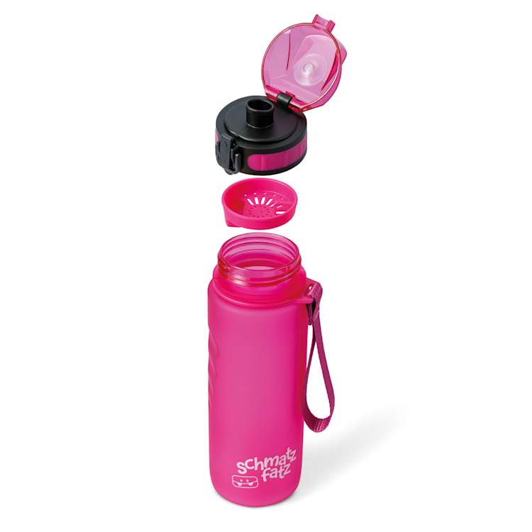 schmatzfatz Trinkflasche Sportflasche 500 ml 24 cm Tritan 500 ml | Lila