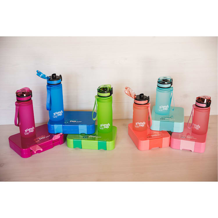 schmatzfatz Trinkflasche Sportflasche 500 ml 24 cm Tritan 500 ml | Lila