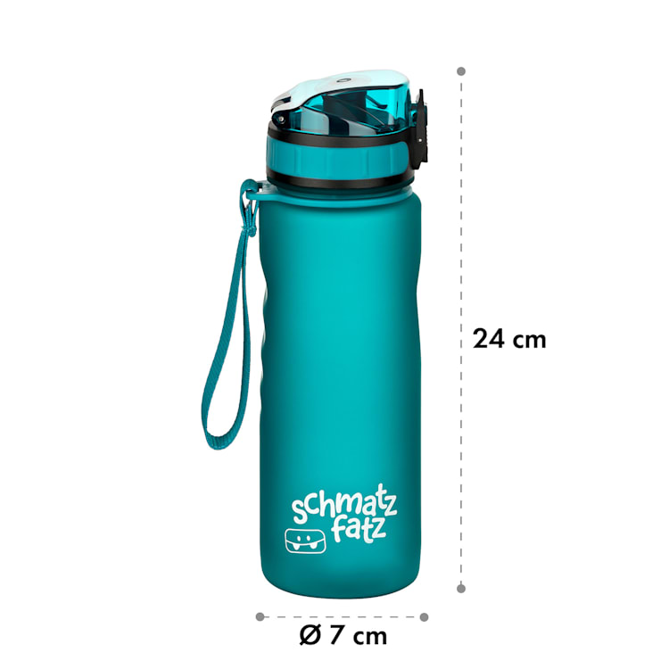 schmatzfatz, ivópalack, sportpalack, 500 ml, 24 cm, Tritan 500 ml | Benzin Kék