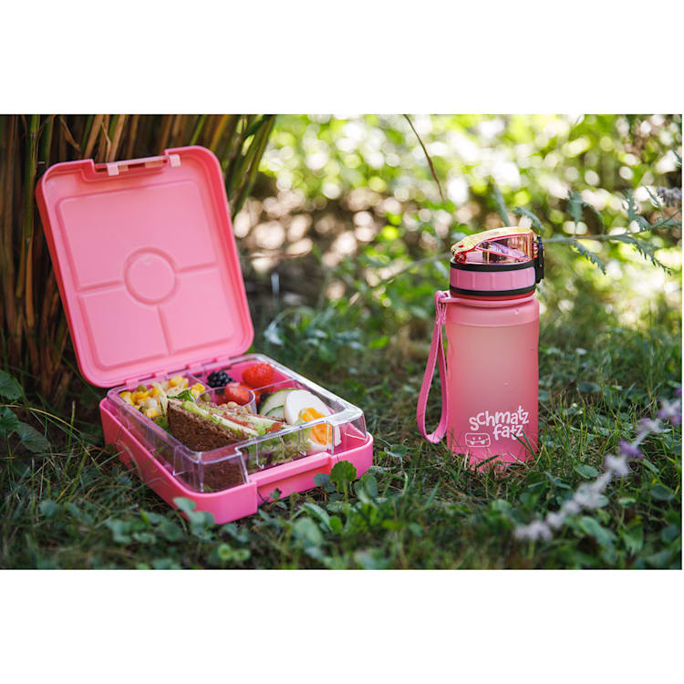 schmatzfatz Trinkflasche Sportflasche 350 ml 18 cm Tritan 350 ml | Rosa