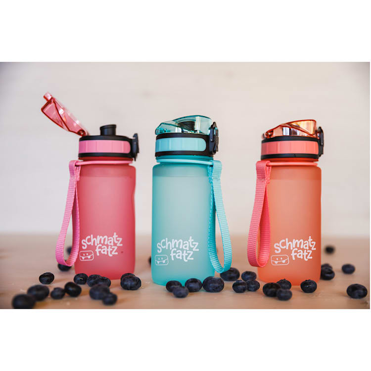 schmatzfatz Trinkflasche Sportflasche 350 ml 18 cm Tritan 350 ml | Rosa