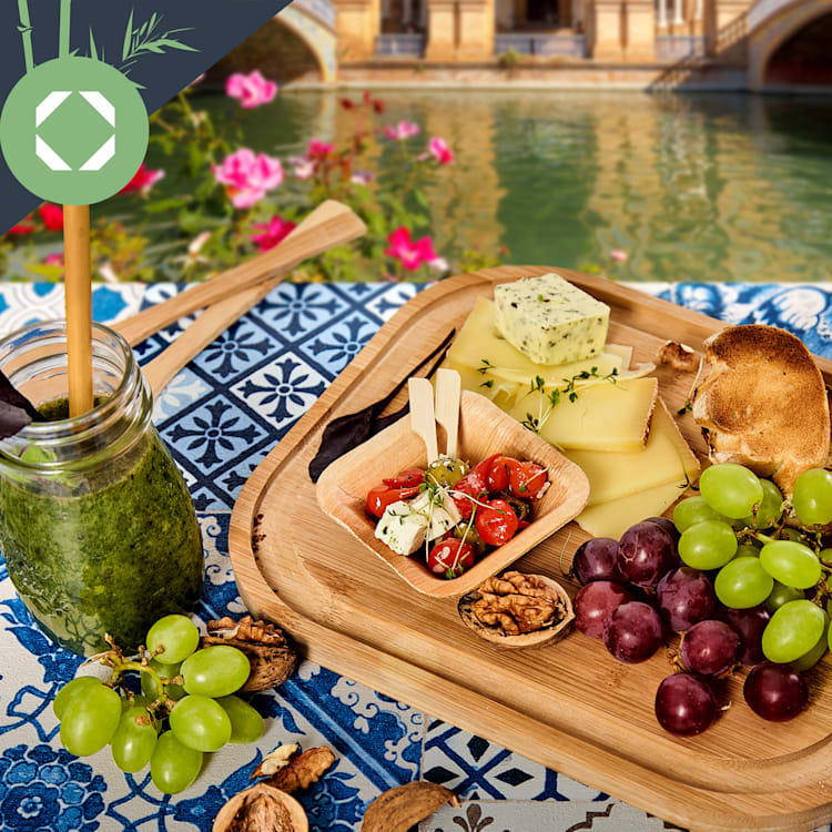 Plat de service en verre, hermétique, goût préservé, compatible lave-vaisselle et congélateur