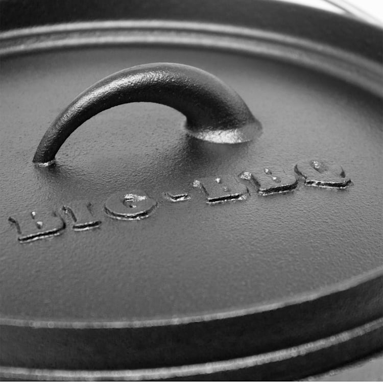 Galloway Dutch Oven 4.5 BBQ-Topf Gusseisen Standfüße Größe S / 4.5 qt ca. 5 Ltr / 4,5 qt | mit Füße