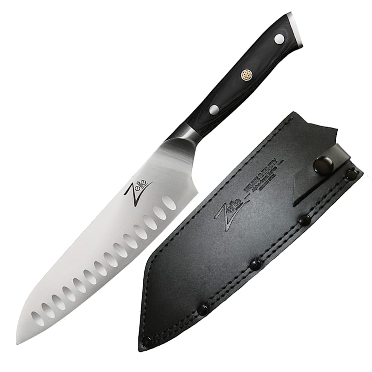 Alpha-Royal German 7" Santokumesser 56 HCR Edelstahl Santokumesser
