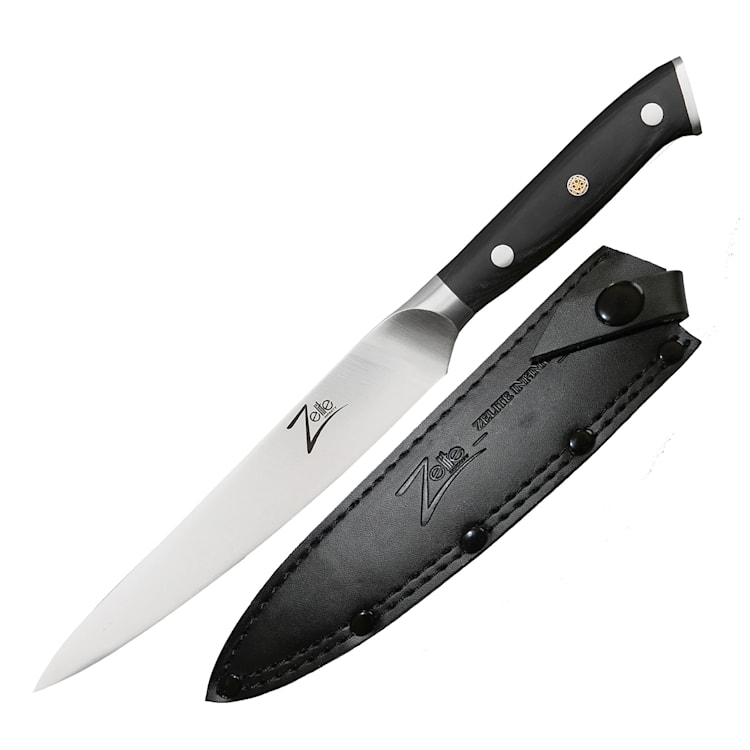 Cuchillo multiusos de 6" alemán Alpha-Royal 56 HCR de acero inoxidable Cuchillo doméstico